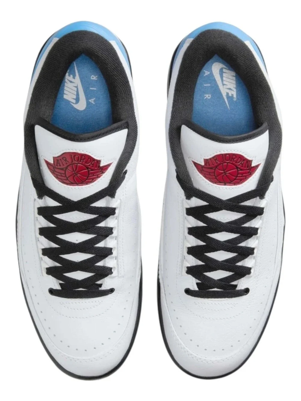 Nike Air Jordan 2/3 UNC To Chicago Mens Sz 12 White Varsity Red Black FD0383-104